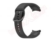 Correa negra de silicona tamaño L para reloj inteligente Samsung Galaxy Watch5 Pro 45mm, SM-R925F